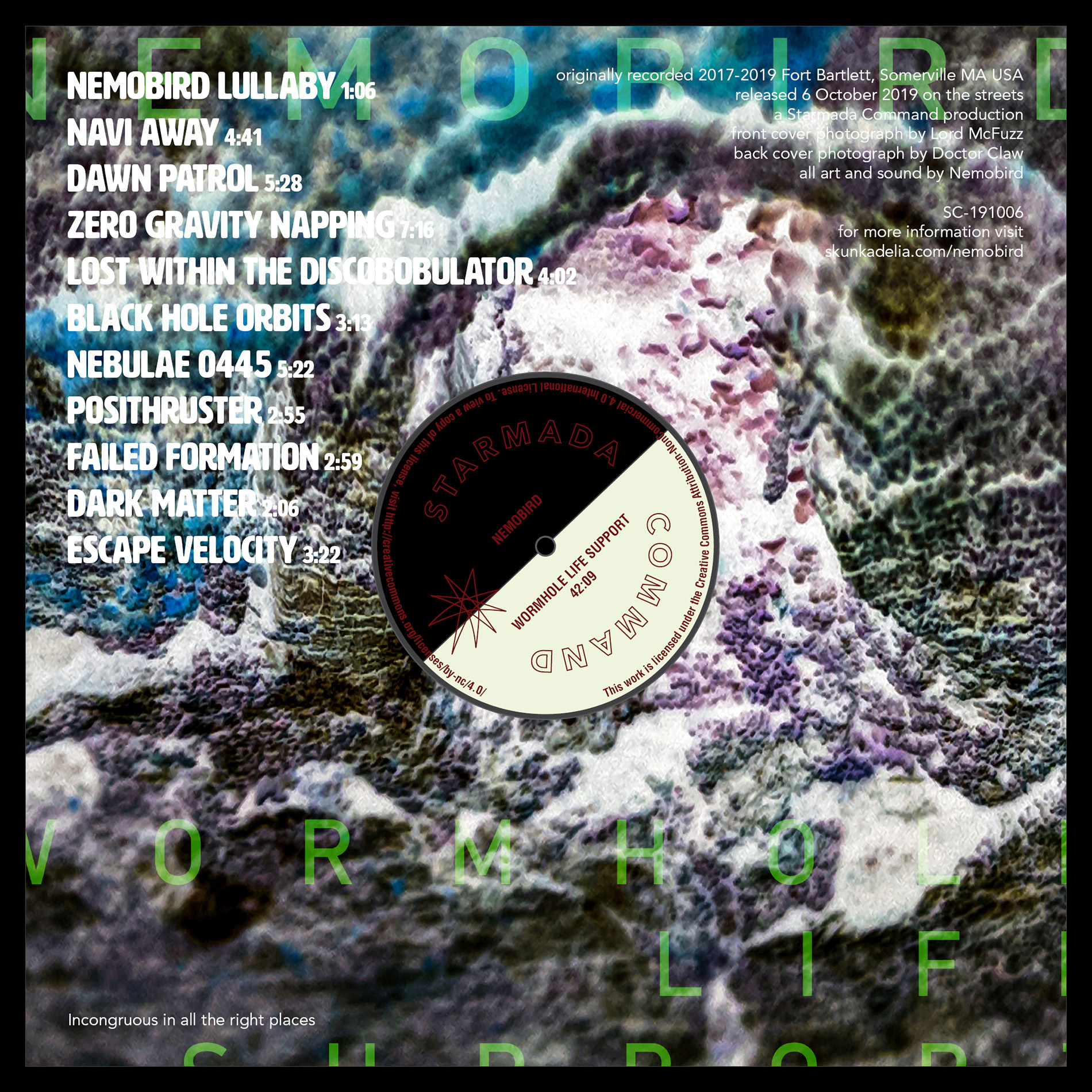 Free Album: Nemobird - Wormhole Life Support - Image 3