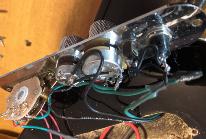 junky guitar wiring