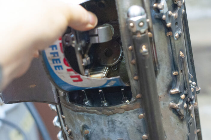 command module installation clearence