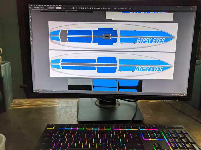designs on the computer