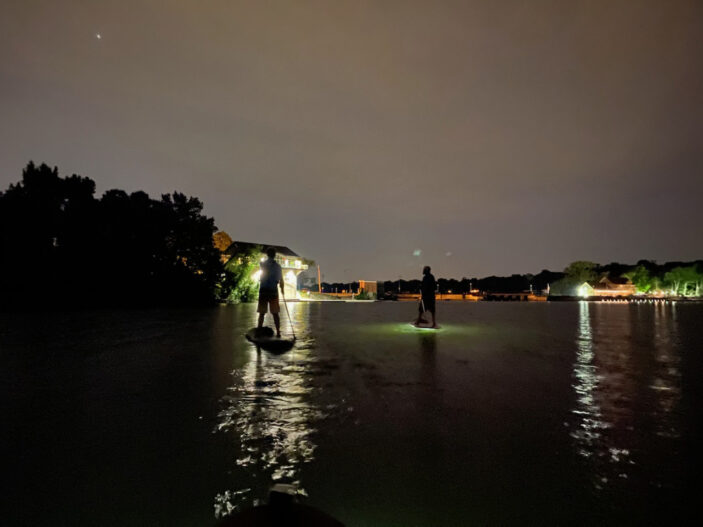 Glowing Paddleboards