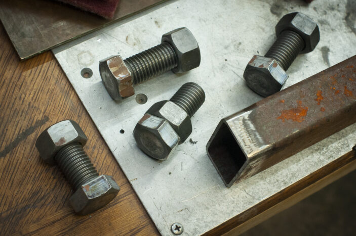 big bolts and nuts