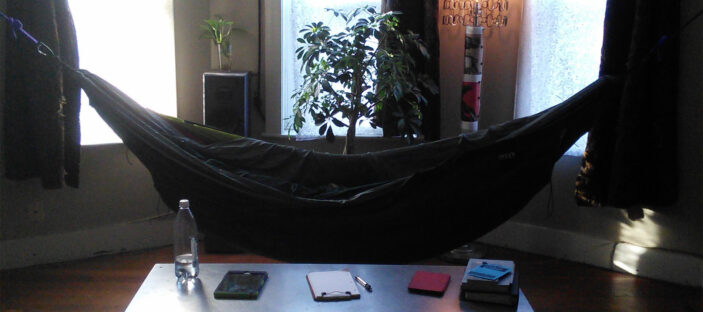living room hammock