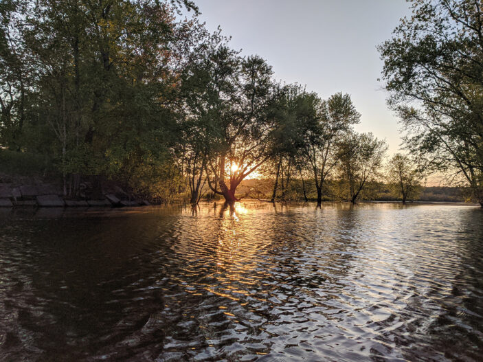 Sunset on the Sudbury